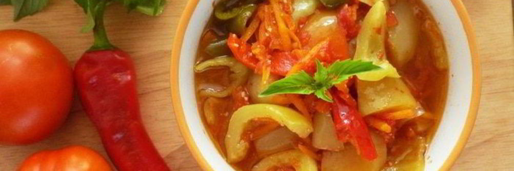 Лечо по-казански в мультиварке