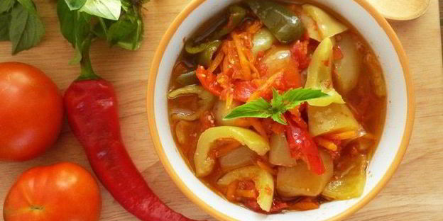 лечо по-казански в мультиварке