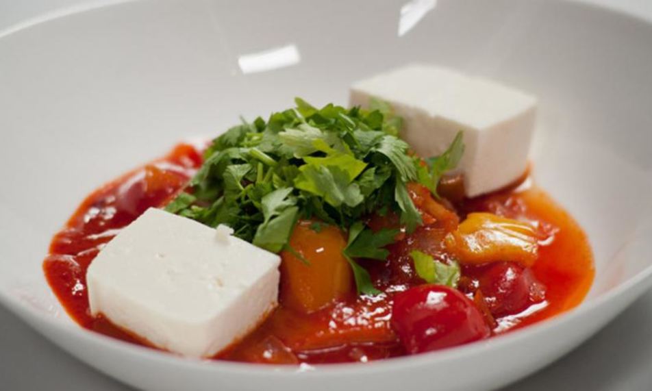 Рецепт лечо с брынзой