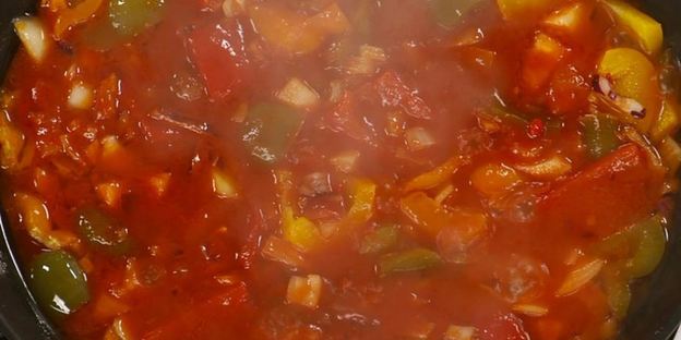 лечо с брынзой