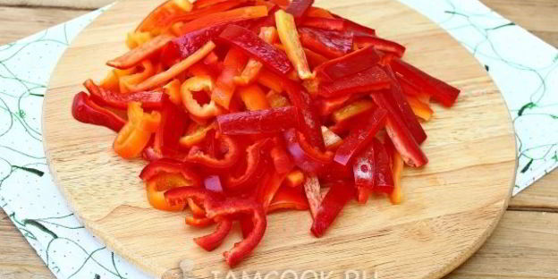 лечо с фасолью на зиму