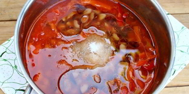 лечо с фасолью на зиму