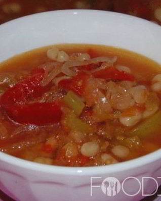 Лечо с фасолью