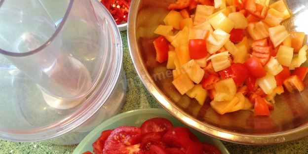 лечо с кабачками и кетчупом на зиму