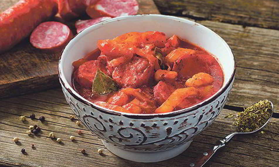 Рецепт лечо с колбасоя