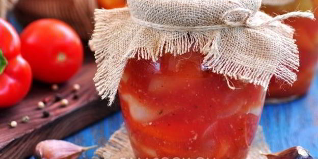 лечо с луком на зиму