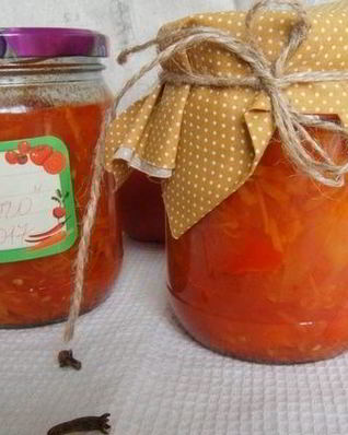 Лечо с морковью