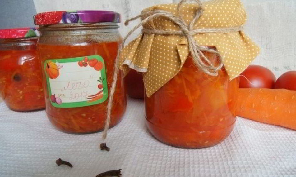 Рецепт лечо с морковью