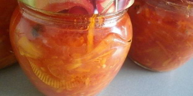 лечо с морковью