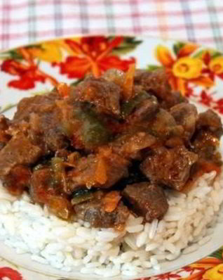 Лечо с мясом