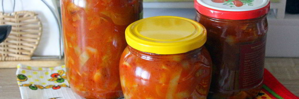 Лечо с шампиньонами