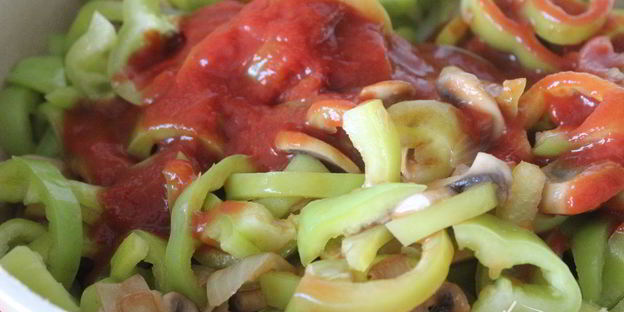 лечо с шампиньонами