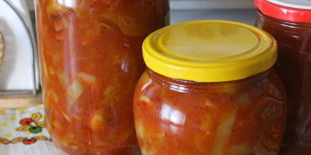 лечо с шампиньонами