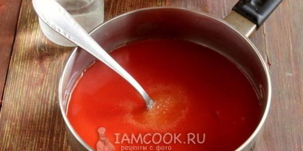 лечо с томатным соком