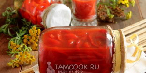 лечо с томатным соком