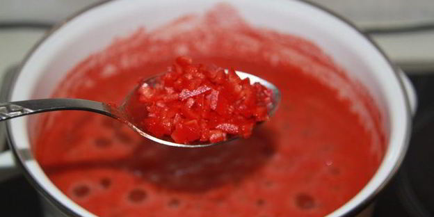 лечо с виноградным соком