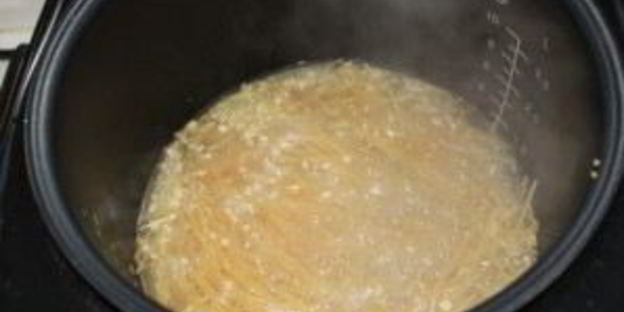 макароны с лечо