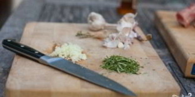 плечо ягненка на гриле