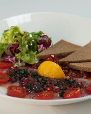 Пятиминутка из белого амура с лечо