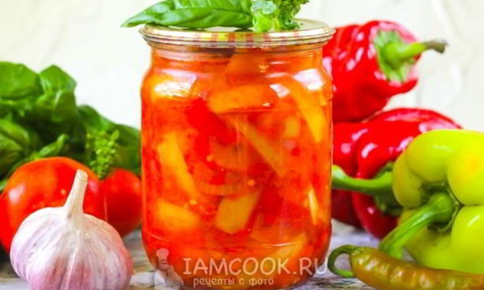 Рецепт сладкого лечо