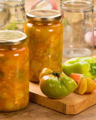 Зеленое лечо