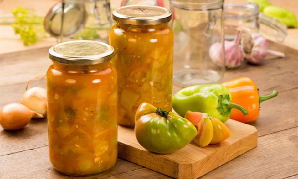 Рецепт зеленого лечо