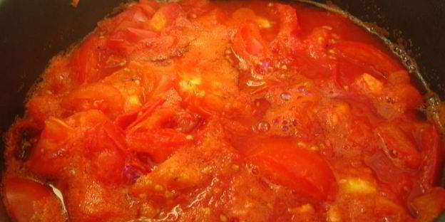 ленивая томатная заготовка