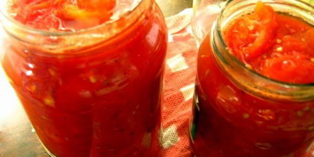 ленивая томатная заготовка