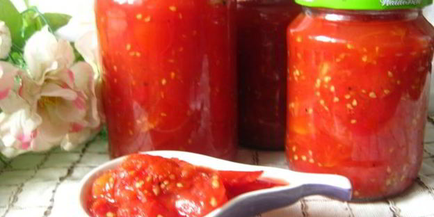 ленивая томатная заготовка