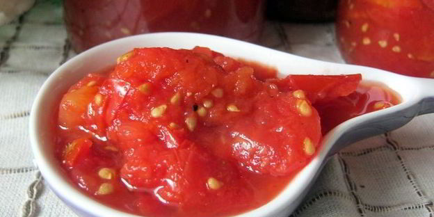 ленивая томатная заготовка