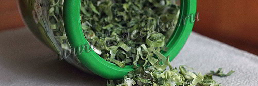 Лук-порей на зиму