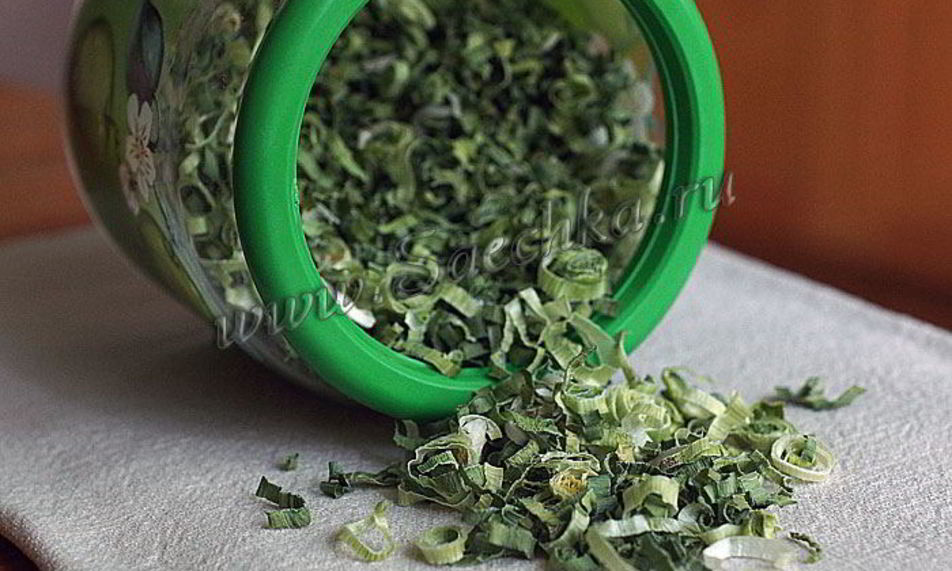 Рецепт лука-порея на зиму