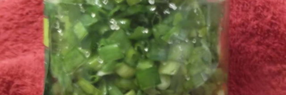 Лук зеленый на зиму