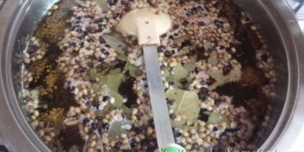 баклажаны маринованные с цветной капустой и гогошарами