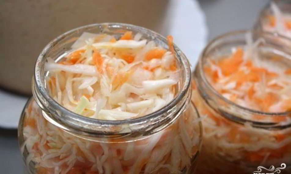 Рецепт быстрой маринованной капусты острой