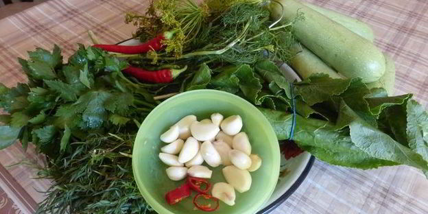 кабачки маринованые