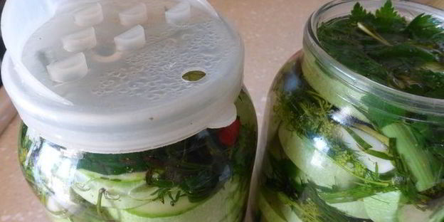 кабачки маринованые