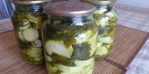 кабачки маринованые