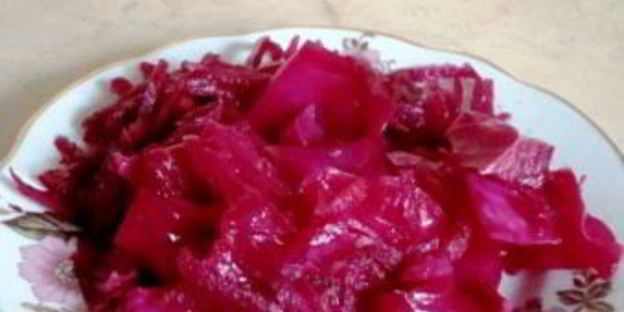 капуста маринованная острая со свеклой