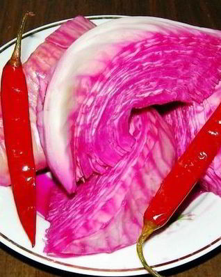 Капуста, маринованная по-армянски