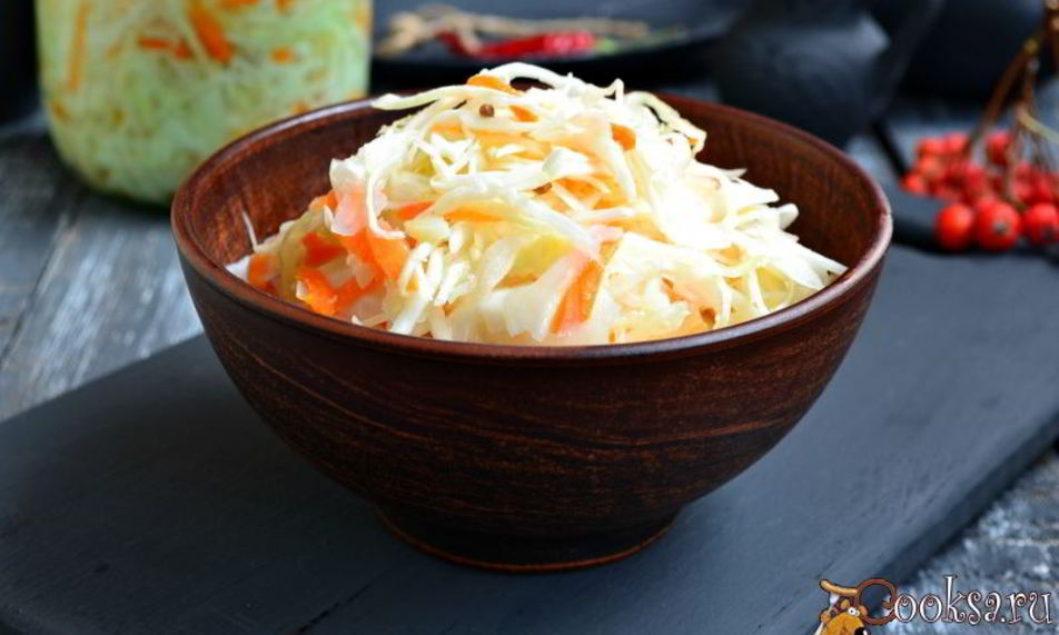 Рецепт капусты маринованной с лимонной кислотой и кориандром