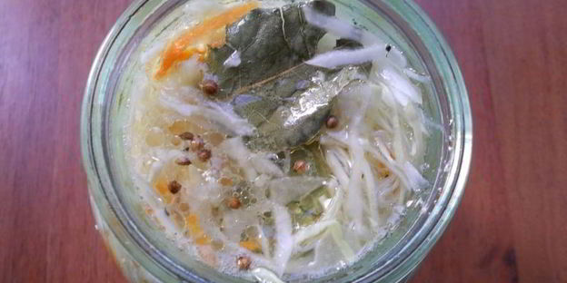 капуста маринованная с лимонной кислотой и кориандром