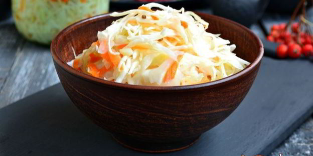 капуста маринованная с лимонной кислотой и кориандром