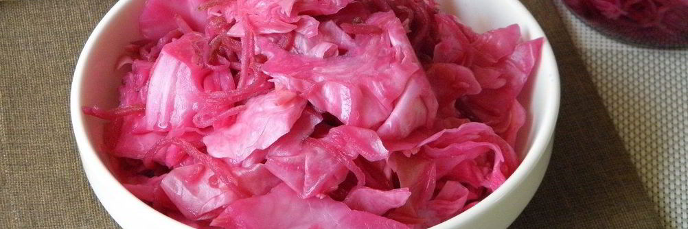 Капуста с буряком