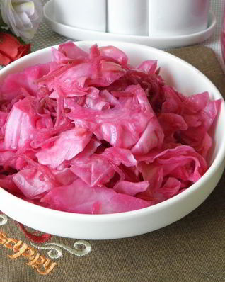 Капуста с буряком