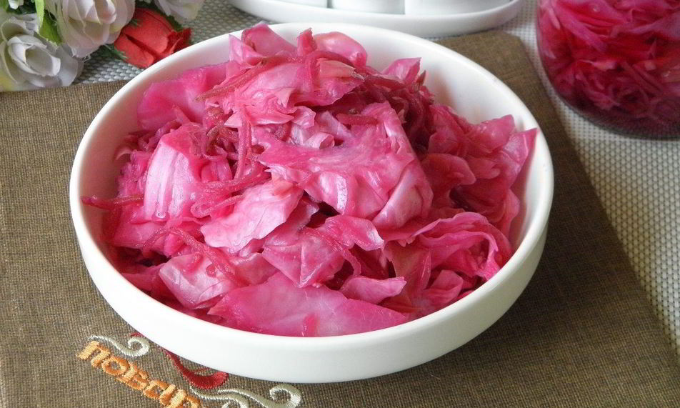 Рецепт капусты с буряком