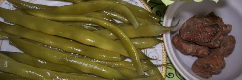 Маринованная фасоль