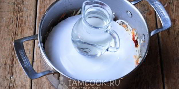 маринованная капуста с перцем