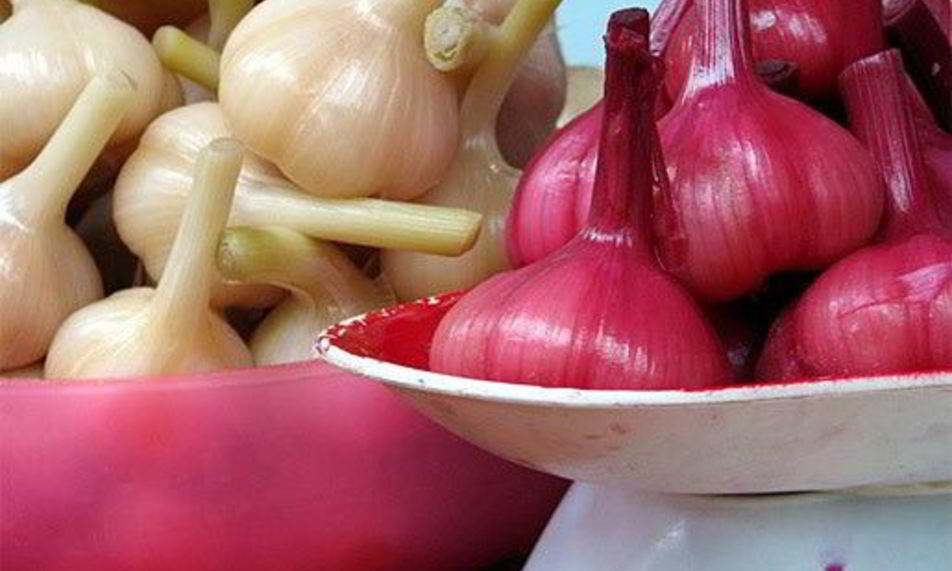 Рецепт маринованного чеснока