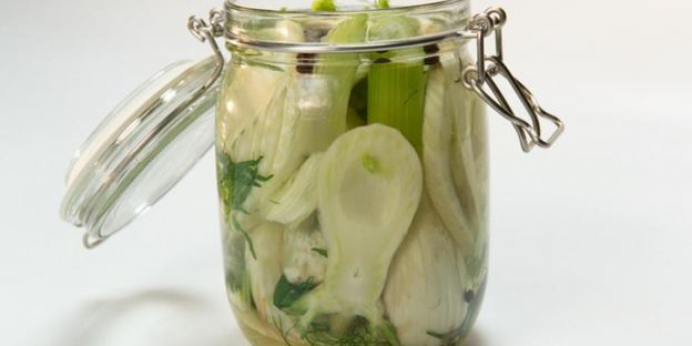 маринованный фенхель с тархуном